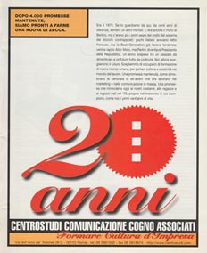 20 anni nuovo logo